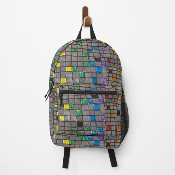 Item preview, Tiny Dark Rainbow Checkerboard Grays designed and sold by DancingCreek.