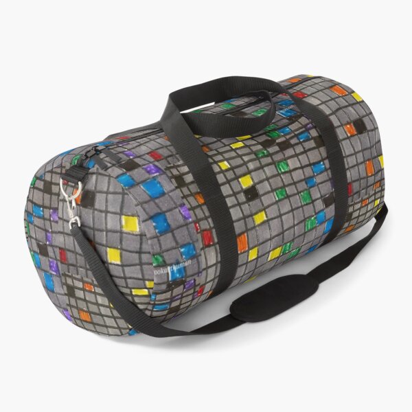 Item preview, Tiny Dark  Rainbow Checkerboard Grays designed and sold by DancingCreek.
