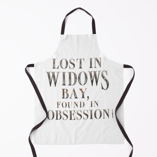 Item preview, Lost in Widows Bay, Found in Obsession | Vintage Coastal Mystery Typography designed and sold by Vvmd.