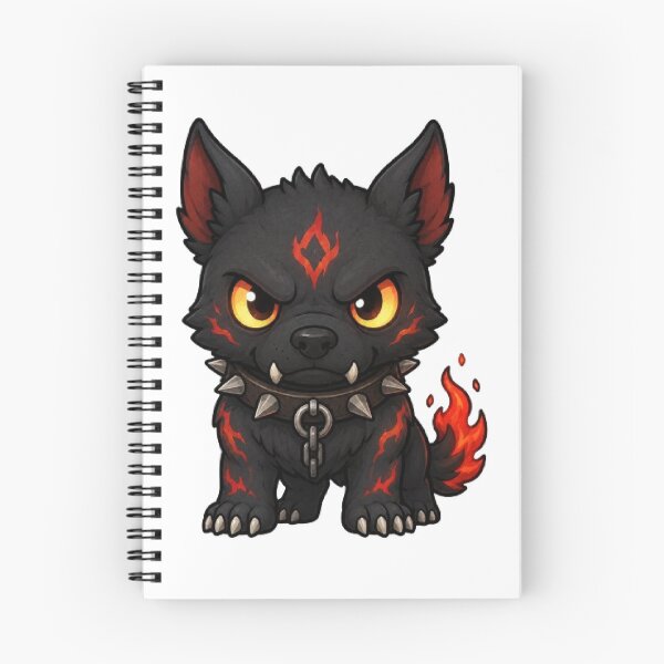 Item preview, Hellhound Mythology Mascot Design designed and sold by The Dark Files.