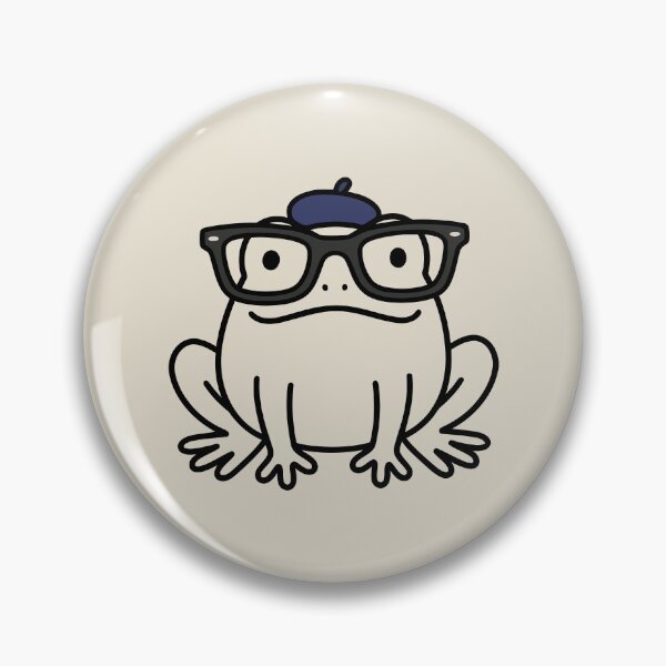 Item preview, Nerdy French Frog designed and sold by Amir Faysal.
