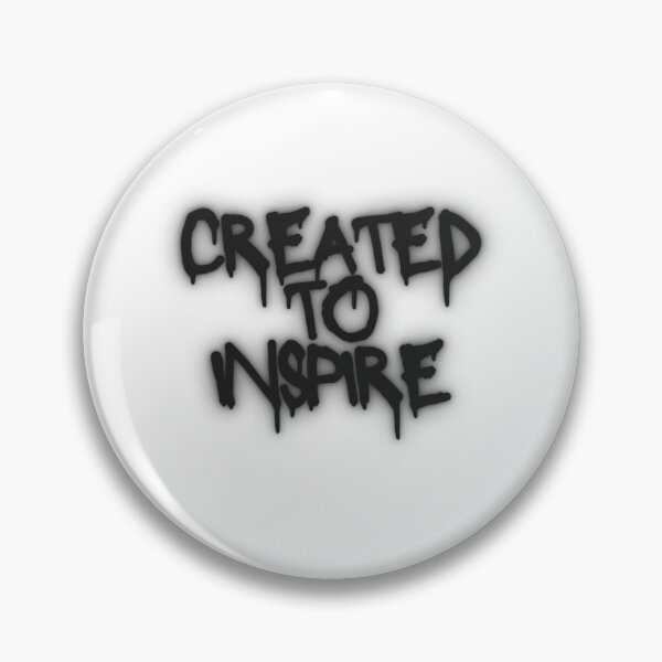 Item preview, Created To Inspire Graffiti Typography | Motivational Streetwear Quote designed and sold by ModernMoodCo.