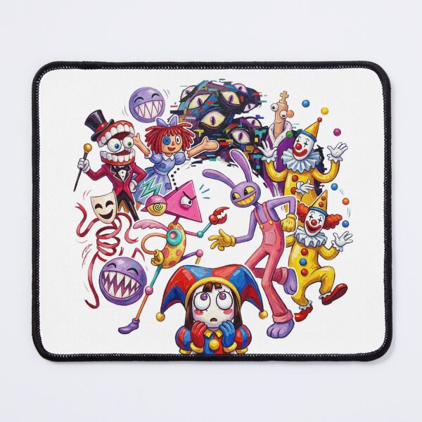 Item preview, Abstract Colorful The Amazing Digital Circus designed and sold by Numair Baig.