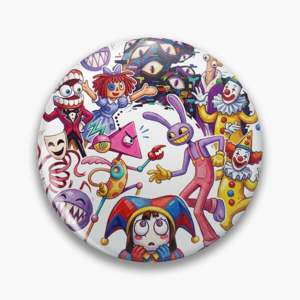 Item preview, Abstract Colorful The Amazing Digital Circus designed and sold by Numair  Baig.