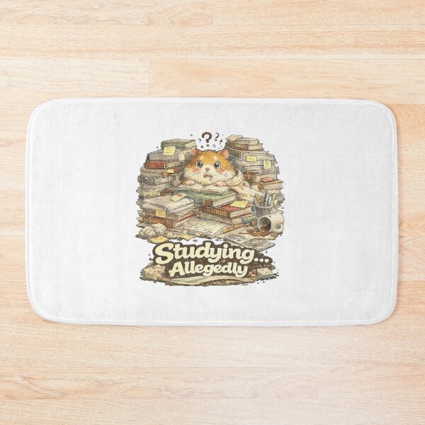 Item preview, Researching Important Things - Funny Sleepy Capybara Productivity Meme designed and sold by NarpLTD.