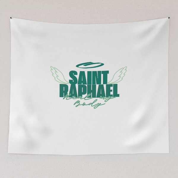 Item preview, A Prayer to Saint Raphael the Archangel designed and sold by MapachardoStoreRB.