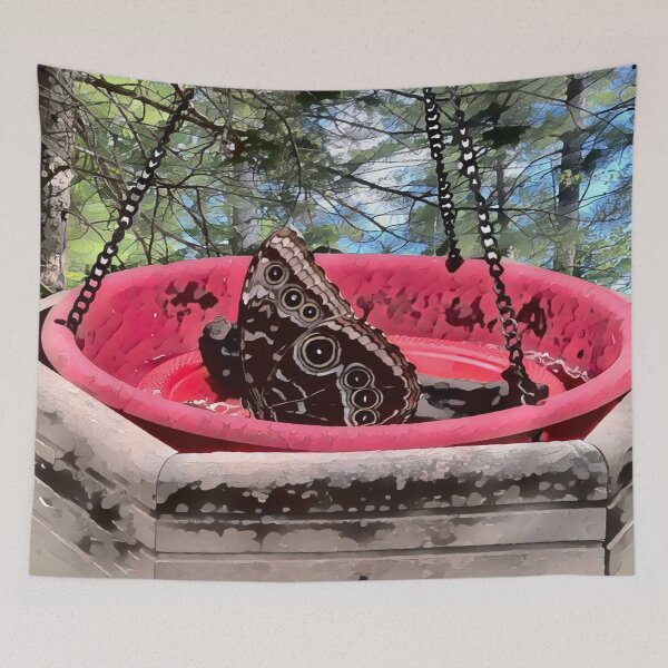Item preview, Butterfly Bath in the Forest designed and sold by BGGretchen.