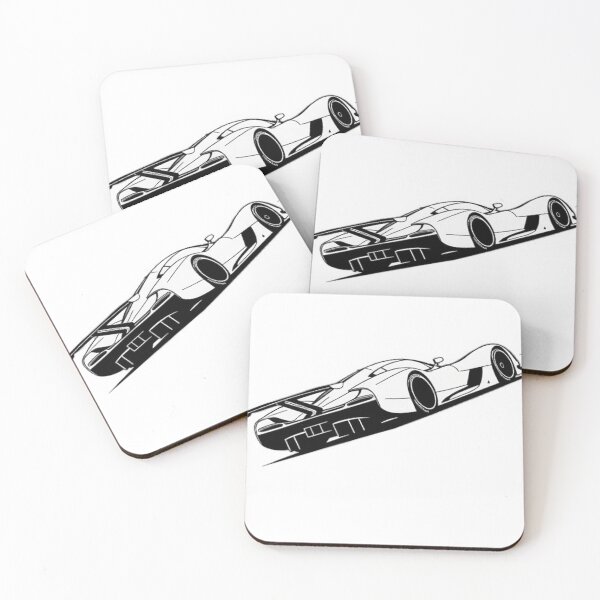 Item preview, Modern Hypercar Line Art Minimalist Race Car  designed and sold by Tama-sirth.