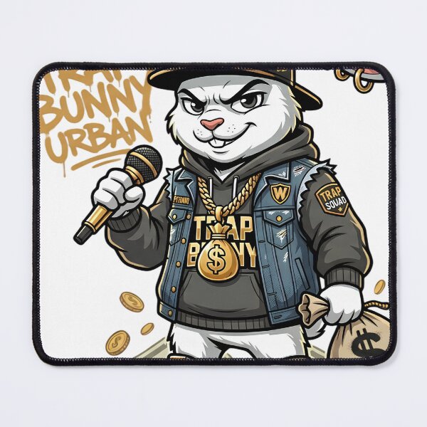 Item preview, Trap Bunny Urban Hip Hop Streetwear Funny Money T-Shirt Art designed and sold by Presshue.