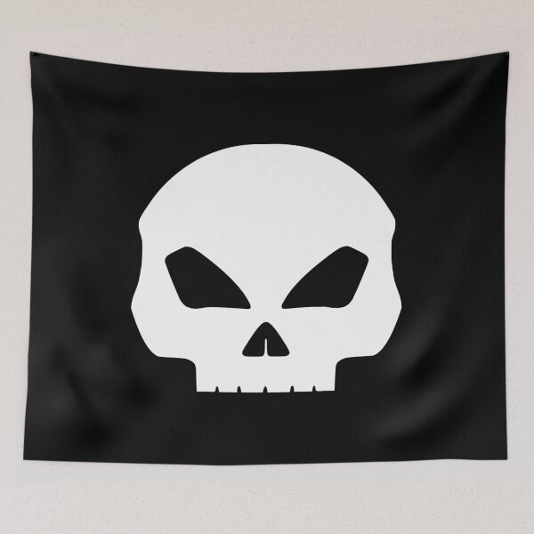 Item preview, White Hollow-Eyed Death Skull designed and sold by Creepyhollow.