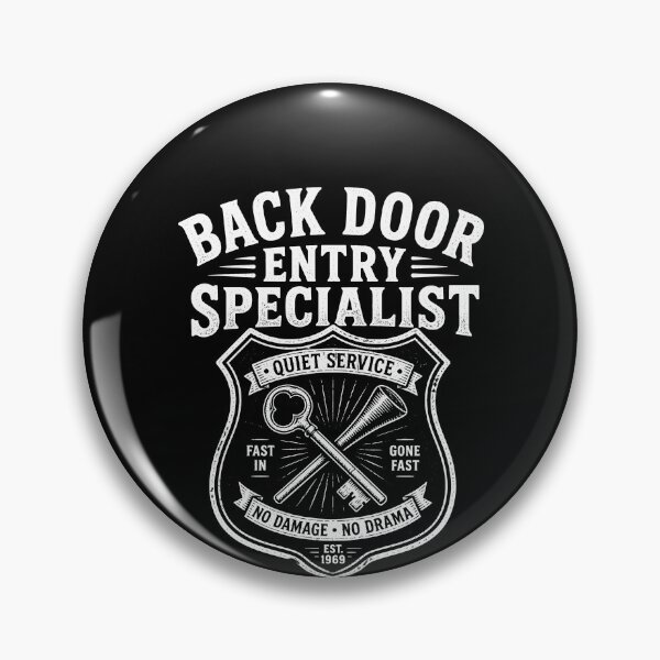 Item preview, Back Door Entry Specialist Funny Men's Offensive Gear designed and sold by DynamicDesign.