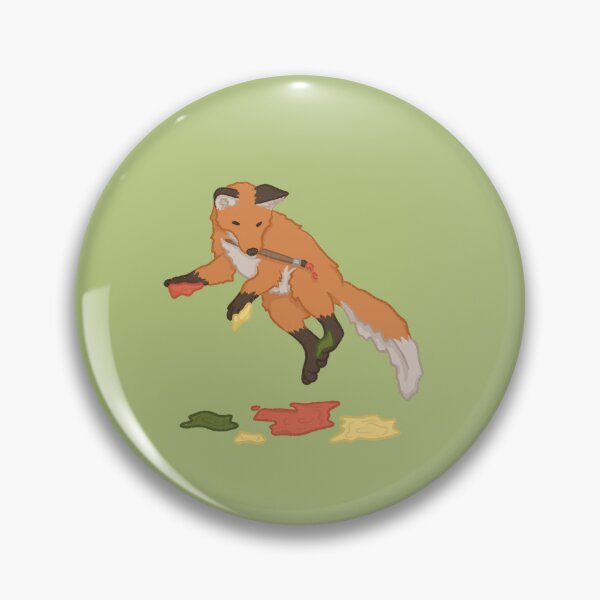 Item preview, Painting Fox designed and sold by HannahReeStudio.