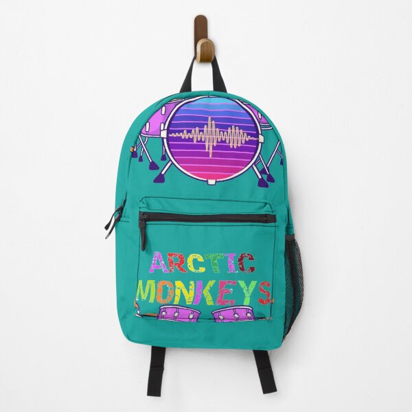 Item preview, Arctic Monkeys Shirt Colorful Retro Drum Kit Music Lover Graphic Tee. designed and sold by TrebdoraCrafts.