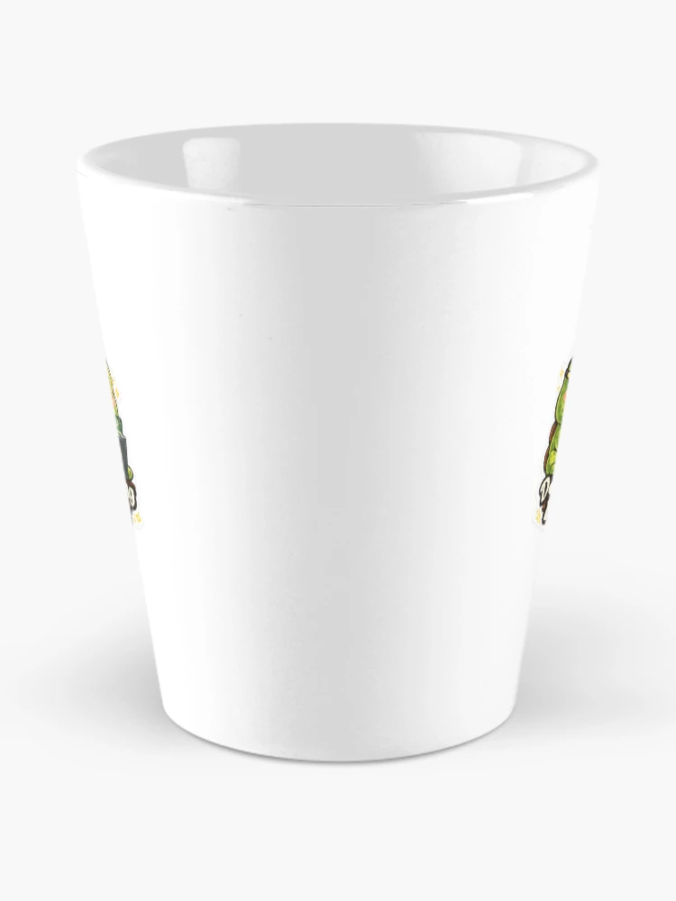 Thumbnail 2 of 4, Coffee Mug, Cute Frog Programmer Sticker | Debugging My Life | Coding Gift designed and sold by LandlordsIndia.
