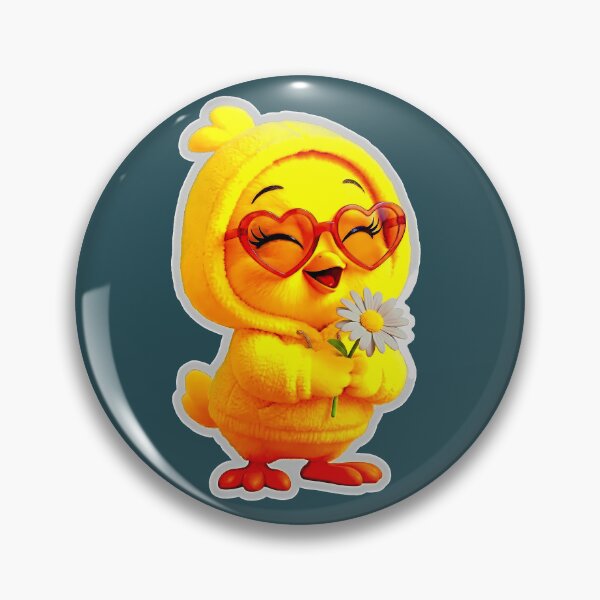 Item preview, Cute Chick Vibes – Adorable Baby Chick Stickers & Kawaii Art designed and sold by Cyber-ART-Studio.