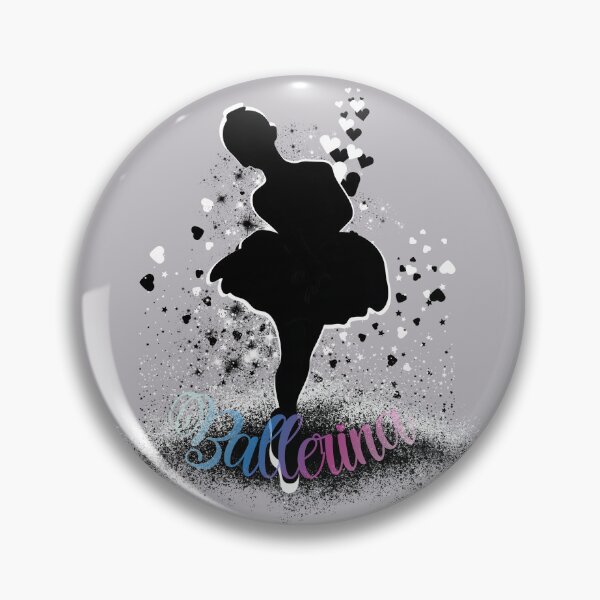 Item preview, Cute Ballerina Dance Silhouette Magical Sparkle Art designed and sold by AXENT Designs.