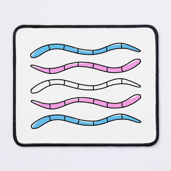 Item preview, Trans Pride Worms designed and sold by walmartyuri.