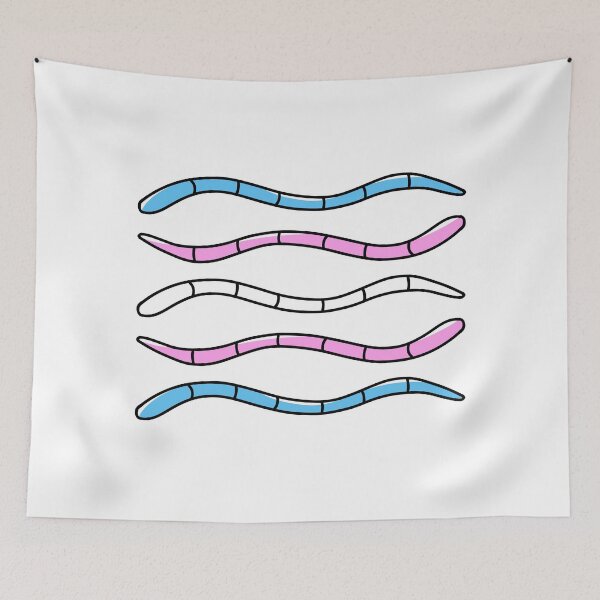 Item preview, Trans Pride Worms designed and sold by walmartyuri.