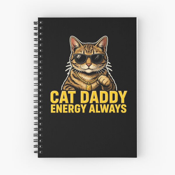 Item preview, Cat Daddy Energy Always Funny Cat Lover Design designed and sold by BHMARTS.
