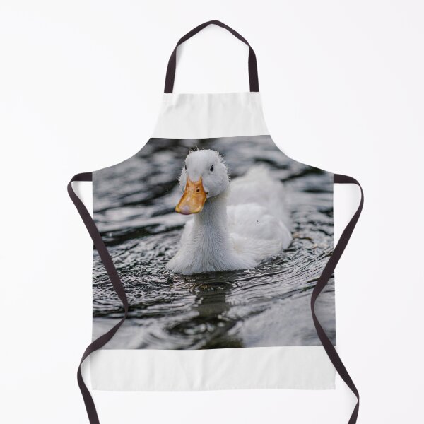 Item preview, White Duck Swimming on Calm Still Water designed and sold by picstroflex.