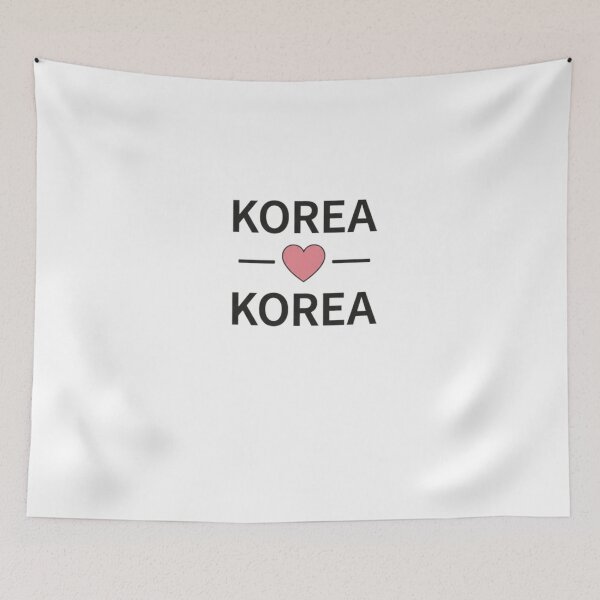 Item preview, Minimalist Korean heart design for fans designed and sold by Ahmedsyde.