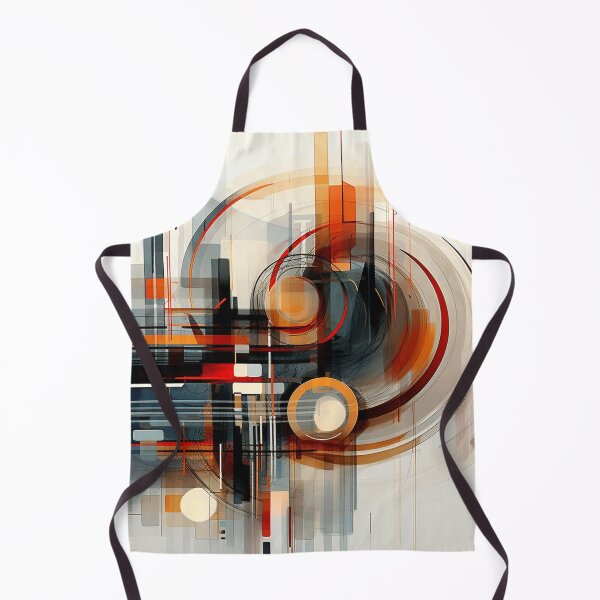 Item preview, Abstract Vortex Geometry in Burnt Orange designed and sold by semenol.