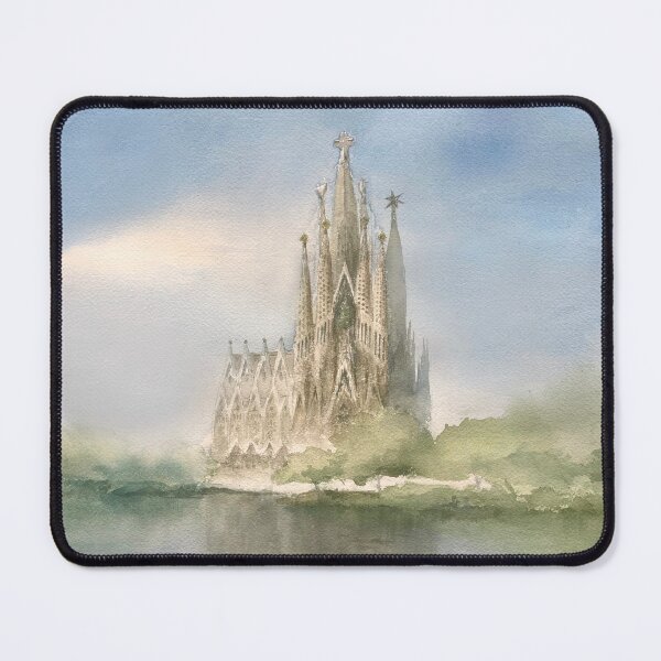 Item preview, Reflection of Sagrada Família designed and sold by Speed Drawing.