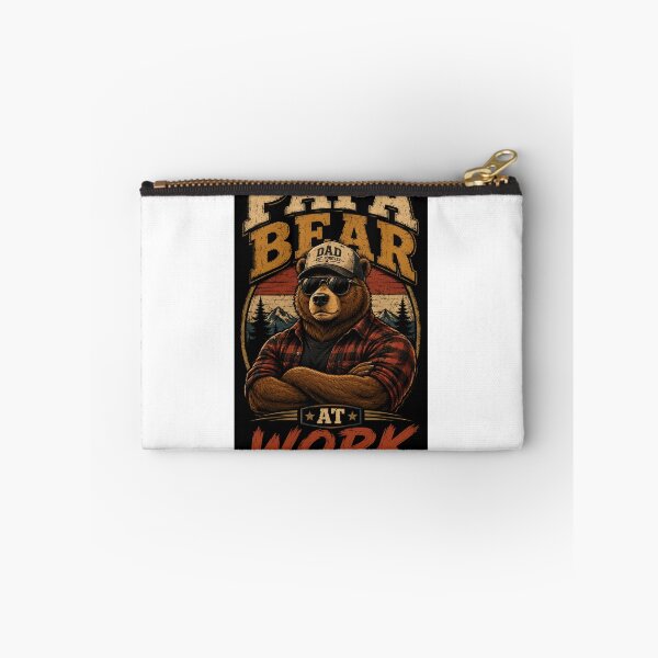 Item preview, Papa bear at work designed and sold by oxymoronwhey2go.