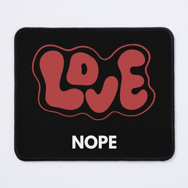 Item preview, Bubbles Love Nope Quote designed and sold by ContigoART.