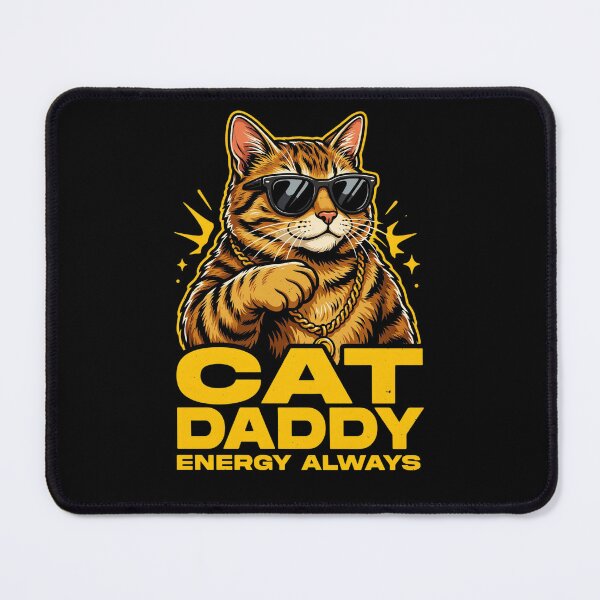 Item preview, Cat Daddy Energy Always Funny Cat Lover Design designed and sold by BHMARTS.