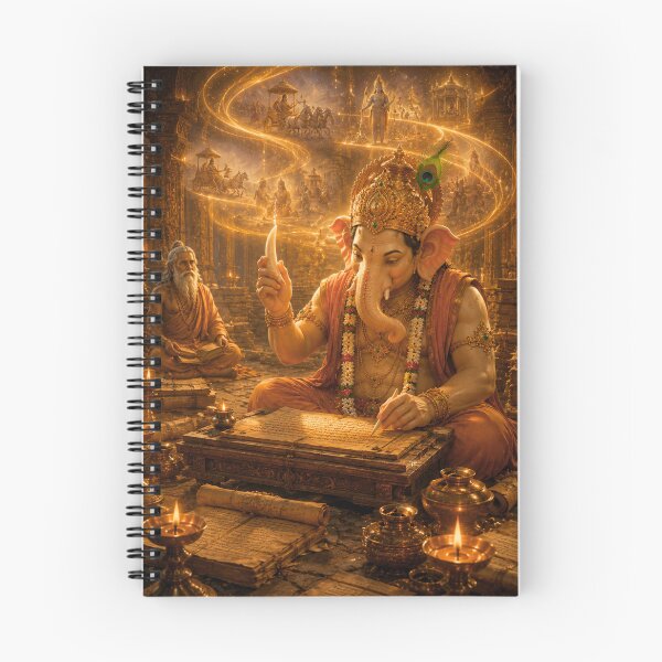 Item preview, Mahabharata Scribe Series: The Birth of Ekadanta designed and sold by Homyar.