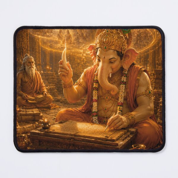 Item preview, Mahabharata Scribe Series: The Birth of Ekadanta designed and sold by Homyar.