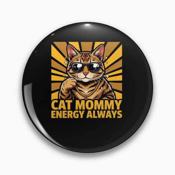 Item preview, Cat Daddy Energy Always Funny Cat Lover Design designed and sold by BHMARTS.