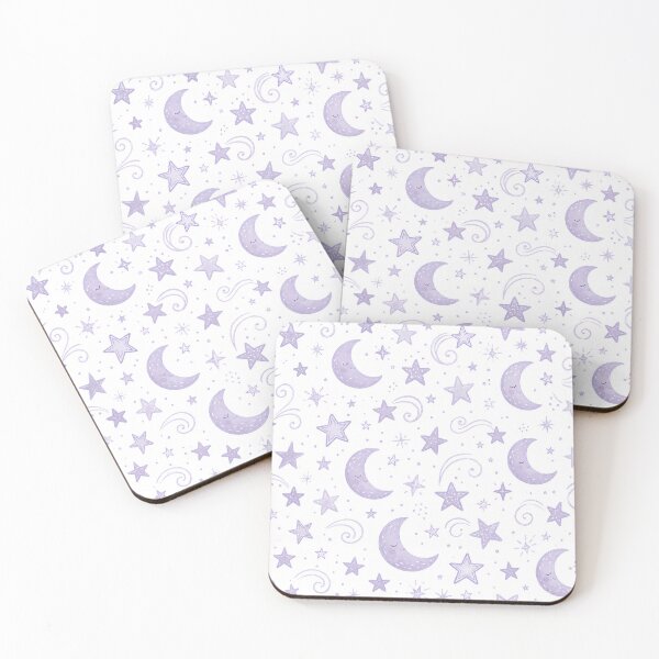 Item preview, Magically whimsical moons and stars designed and sold by Whimsically Yours.