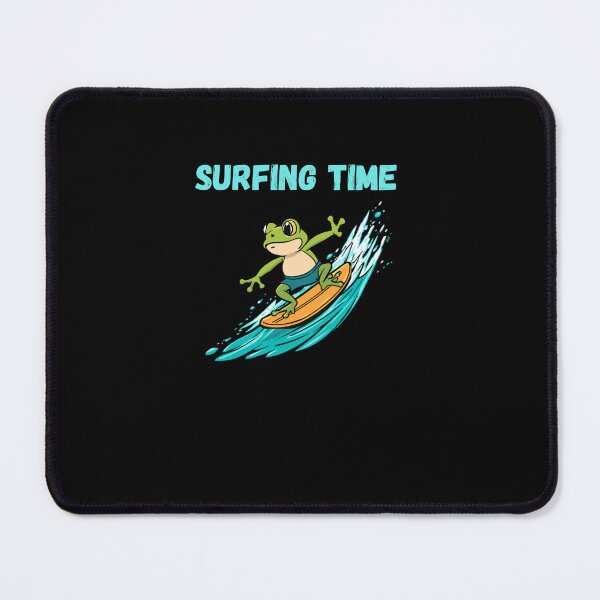 Item preview, Surfing Time Funny Frog Gifts designed and sold by Domel9674.