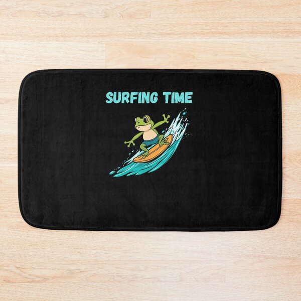 Item preview, Surfing Time Funny Frog Gifts  designed and sold by Domel9674.