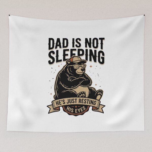 Item preview, Resting My Eyes Funny Dad Life Quote Vintage Father Humor Design designed and sold by get55shirt.
