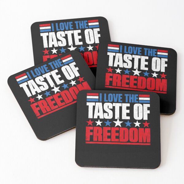Item preview, I Love The Taste Of Freedom Couple Matching Patriotic Fourth designed and sold by ripgoatclothing.