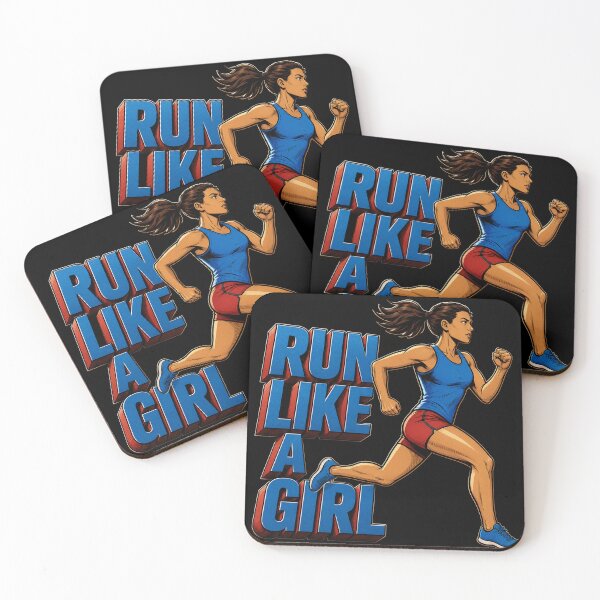 Item preview, Run like a girl  designed and sold by AbbeyThorn.