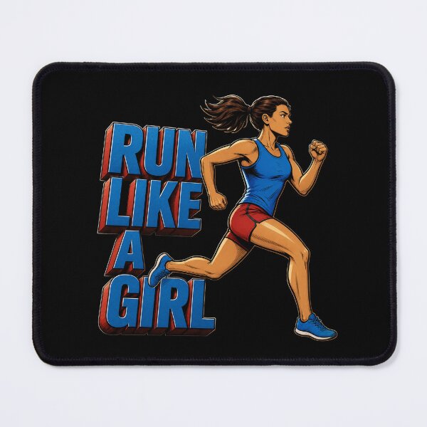 Item preview, Run like a girl designed and sold by AbbeyThorn.