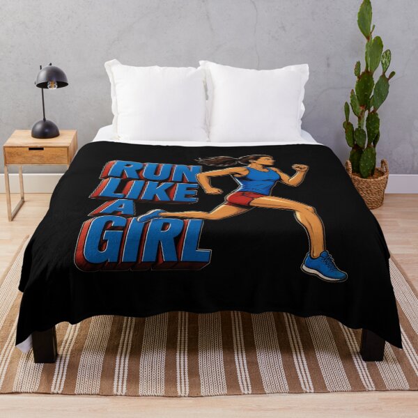 Item preview, Run like a girl designed and sold by AbbeyThorn.