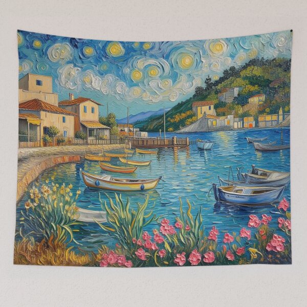 Item preview, Boats on the shore designed and sold by sid1802.
