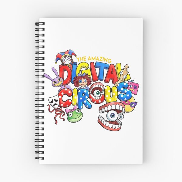 Item preview, Retro Comic The Amazing Digital Circus Peeking Logo designed and sold by Numair  Baig.