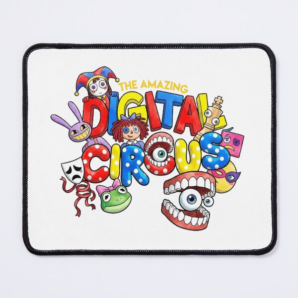 Item preview, Retro Comic The Amazing Digital Circus Peeking Logo designed and sold by Numair  Baig.