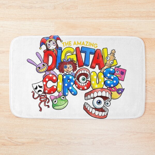 Item preview, Retro Comic The Amazing Digital Circus Peeking Logo designed and sold by Numair  Baig.