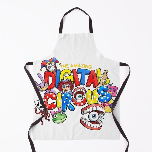 Item preview, Retro Comic The Amazing Digital Circus Peeking Logo designed and sold by Numair Baig.
