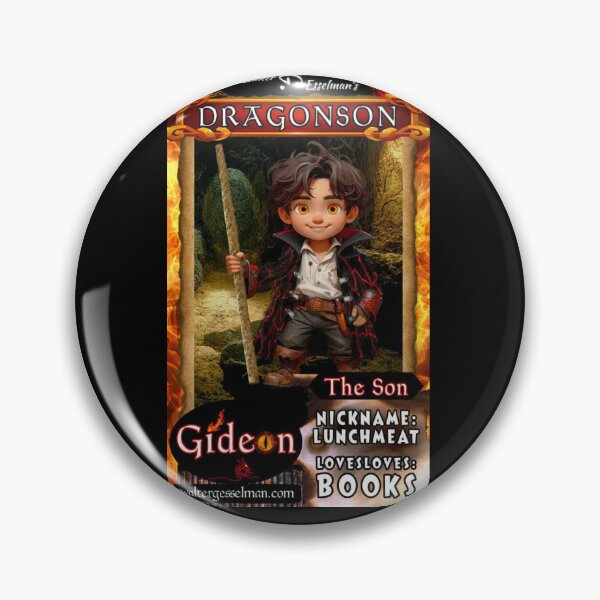 Item preview, Dragonson: Gideon’s baseball card designed and sold by Walter G. Esselman.