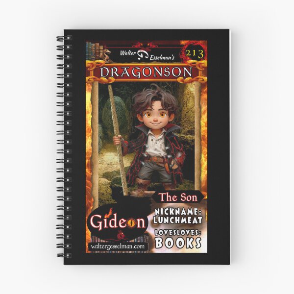 Item preview, Dragonson: Gideon’s baseball card designed and sold by Walter G. Esselman.