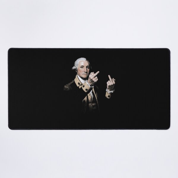 Item preview, Funny George Washington Middle Finger designed and sold by ripgoatclothing.