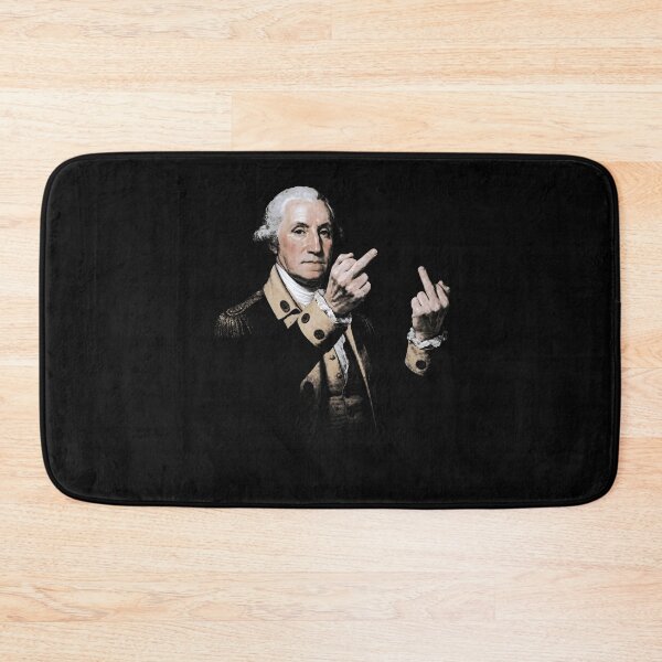 Item preview, Funny George Washington Middle Finger designed and sold by ripgoatclothing.
